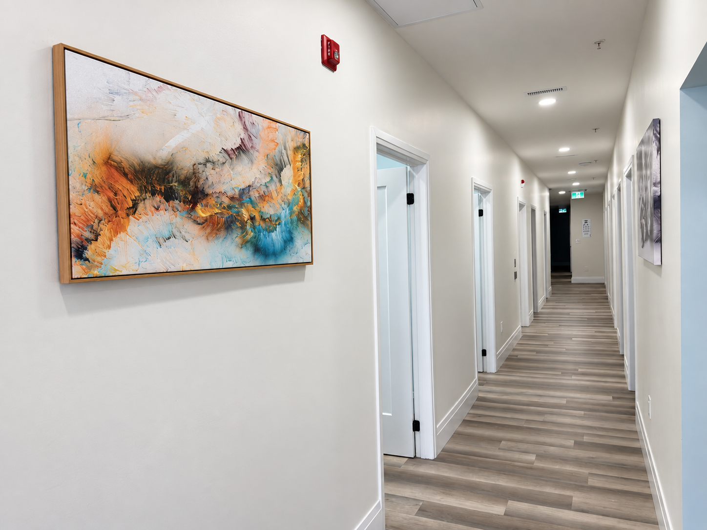 Your Family Medical Clinic hallway